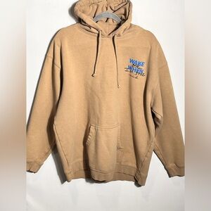 Tupac Shakur ‘Wake Me When I'm Free’ Museum Exclusive LA Hoodie Tan Size XXL